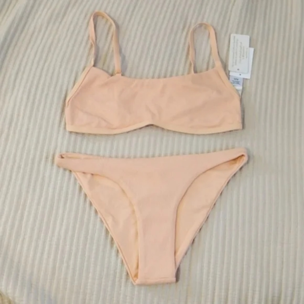 L*Space Gemma Ribbed Bikini Top Camacho Bottoms